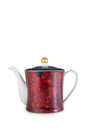 IDO Kasmir Teapot 1.2L:Multi Colour:One Size